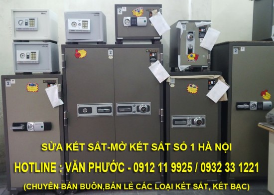 sửa két bạc mất chìa khóa